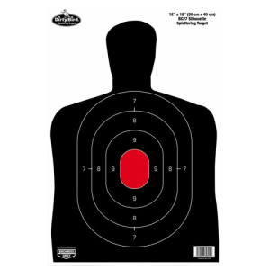 BIRCHWOOD CASEY Dirty Bird 12"x18" BC27 Silhouette Target - 50pk