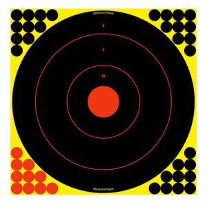 BIRCHWOOD CASEY Shoot-N-C 17.25" Bull's-eye Target - 12 targets