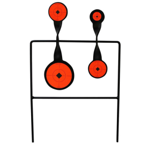 BIRCHWOOD CASEY World of Targets Duplex .22 Rimfire Quad Spinner