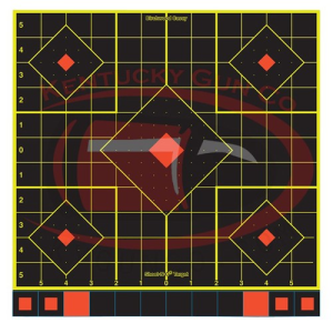 BIRCHWOOD CASEY Shoot-N-C 12" Sight-In Target - 12 targets