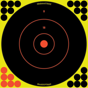BIRCHWOOD CASEY Shoot-N-C 12" Bull's-eye Target - 5 targets