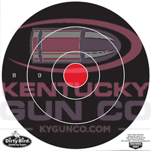 BIRCHWOOD CASEY Dirty Bird 12" Bull's-eye Target - 12 sheets