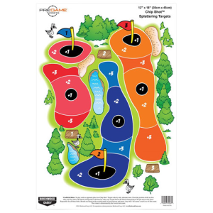 BIRCHWOOD CASEY PreGame 12"x18" Chip Shot Splattering - 8 targets