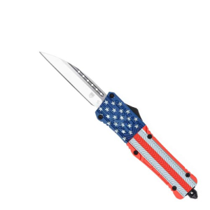 COBRATEC Large American Flag CTK-1 Wharncliffe Not Serrated - Cobratec