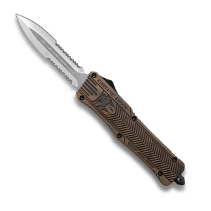 COBRATEC Large Bronze CTK-1 Dagger 2-Side Serrated - Cobratec