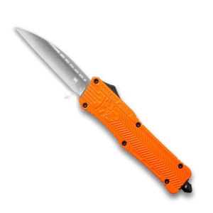 COBRATEC Large Orange CTK-1 Wharncliffe Not Serrated - Cobratec