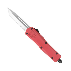 COBRATEC Small Red FS-3 Tanto Serrated - Cobratec
