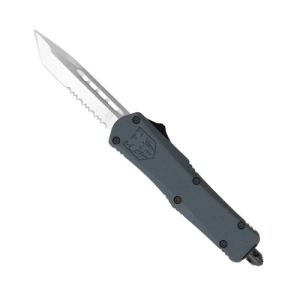 COBRATEC Small Grey FS-3 Tanto Serrated - Cobratec