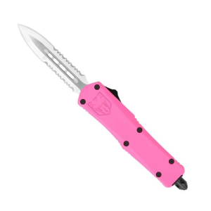 COBRATEC Small Pink FS-3 Dagger 2 Side Serrated - Cobratec