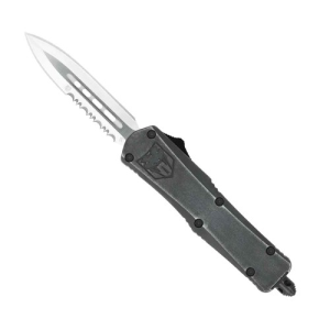 COBRATEC Small Stonewash FS-3 Dagger 1 Side Serrated - Cobratec