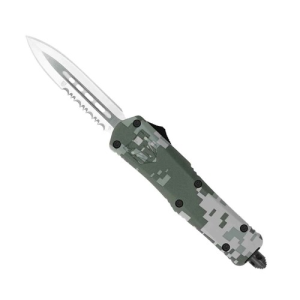 COBRATEC Small Army DIGI Camo FS-3 Dagger 1 Side Serrated - Cobratec