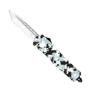 COBRATEC Small Winter DIGI Camo FS-3 Tanto Not Serrated - Cobratec