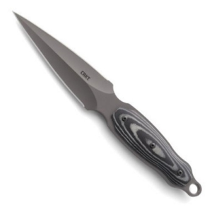 CRKT Shrill 4.769" Spear Point Dual Plain Titanium Fini