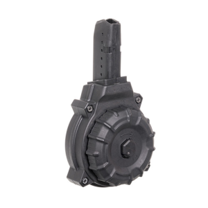 PRO MAG AR-15 9mm Glock Style 50rd Drum Black Polymer