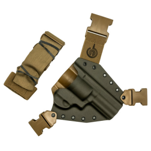GUNFIGHTERSINC Kenai Chest Holster fits S&W N-Frame Revolver RH