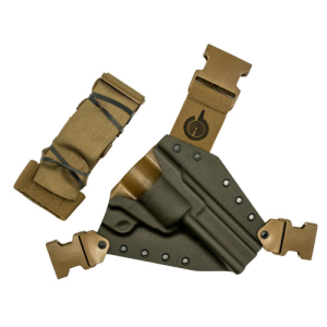 GUNFIGHTERSINC Kenai Chest Holster fits Ruger Blackhawk Gray RH