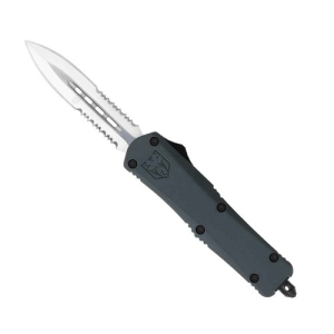 COBRATEC Medium Grey FS-3 Dagger 2 Side Serrated - Cobratec