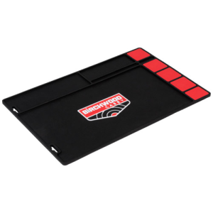 BIRCHWOOD CASEY Pistol Cleaning Mat Black/Red Rubber 17 x 11