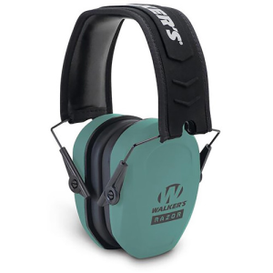 WALKER'S Razor Slim Passive Muff 27 dB Teal/Black