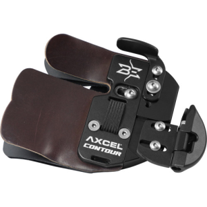 AXCEL ARCHERY Contour Finger Tab Brady Ellison Black Med RH - Axcel Archery