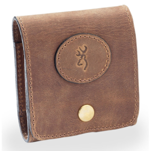 BROWNING Cartridge Case Crazy Horse Brown Leather 10rd