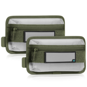SAVIOR EQUIPMENT 9x5 Dump Pouch w/Full Hook Backing Panel OD Green