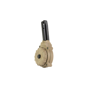 PRO MAG 9mm 50rd Drum Magazine Fits Sig Sauer P320 | FDE