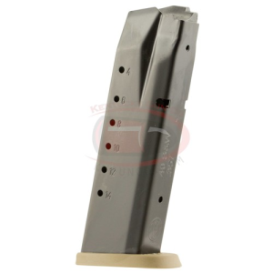 SMITH & WESSON MP40 40SW 15rd Mag Brown base plate