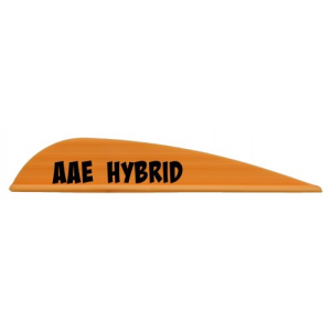 ARIZONA ARCHERY Hybrid 26 Fire Orange Arrow Vanes | 50 Pack