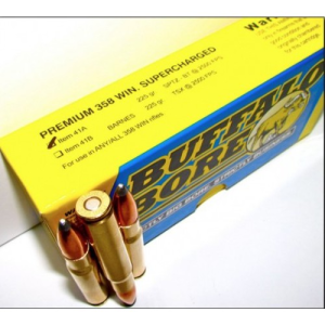 BUFFALO BORE 358 Winchester 225Gr SPTZ-BT 2500FPS 20rd