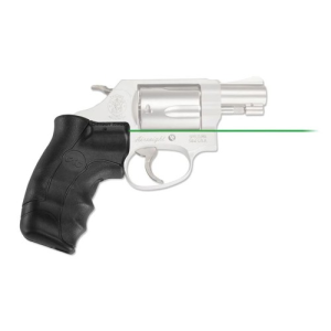 CRIMSON TRACE Green Lasergrips for Smith & Wesson J-Frame Round Butt