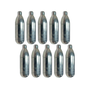 BYRNA TECHNOLOGIES 8 Gram CO2 Cartridges + Oiler 10 Pack (SD)