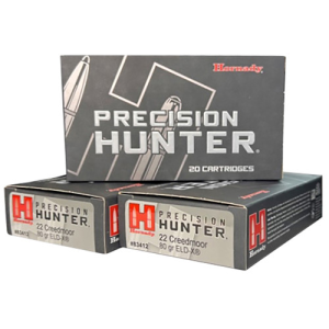 HORNADY 22 Creedmoor 80Gr ELD-X Precision Hunter 20rd