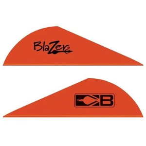 BOHNING Blazer 2" Neon Red Arrow Vanes, 36 Pack