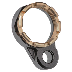 FORTIS MFG Light Weight K1 Castle Nut and End Plate Black/FDE