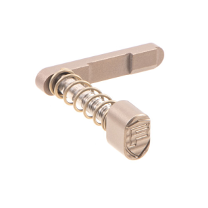 FORTIS MFG Billet Magazine Catch and Release FDE fits AR-15