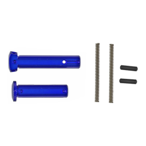 BATTLE ARMS Aluminum Takedown Pins Blue fits AR-15