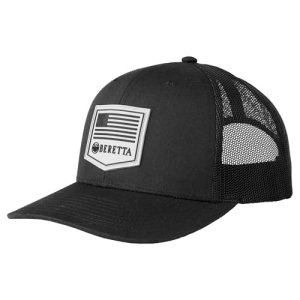 BERETTA Pm Trucker Hat Jet Black OSFA - Beretta