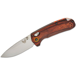 BENCHMADE North Fork Axis Drop Point S30V Wood