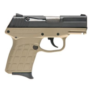 KELTEC P-3AT 380 ACP 2.76" 6rd Blued/Tan Grips