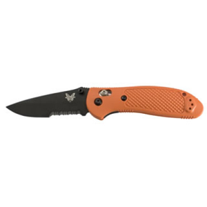 BENCHMADE Griptillian 3.45" Drop Point Serrated Edge Coated - Benchmade