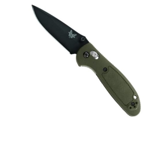 BENCHMADE Mini Griptilian 2.91" Coated Finish Plain Edge - Benchmade