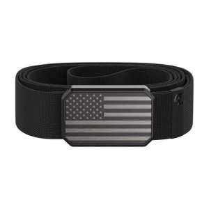 GROOVE LIFE Men's Hero Flag Groove Belt, One Size Fits Most - Deep Stone / Black