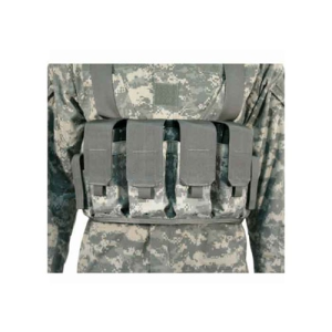BLACKHAWK Chest Pouches M16/M4 Holds 4 mag/2 pistol mag- BK