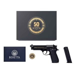 BERETTA 92SB Repro 50th Anniversary Edition 9mm 4.9" 15rd - Black - Beretta