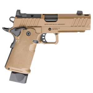 SPRINGFIELD ARMORY 1911 DS Prodigy 9mm 4.25" 17rd & 20rd - Coyote Tan - Springfield Armory