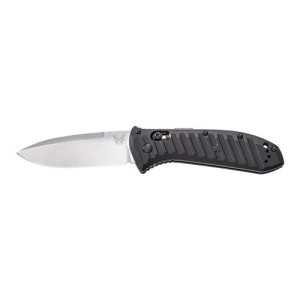 BENCHMADE Presidio 3.72" Drop Point Satin Plain Blade - Benchmade