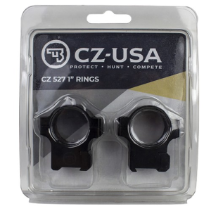 CZ-USA 527 1" ALUMINUM RINGS 16MM DOVETAIL