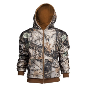 WORLD FAMOUS Pull Over Rev Sweatshirt Brn/Burly/Tan Plus Sizes - World Famous