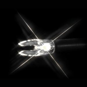 NOCKTURNAL FIT Universal Size White Lighted Nock - Nockturnal